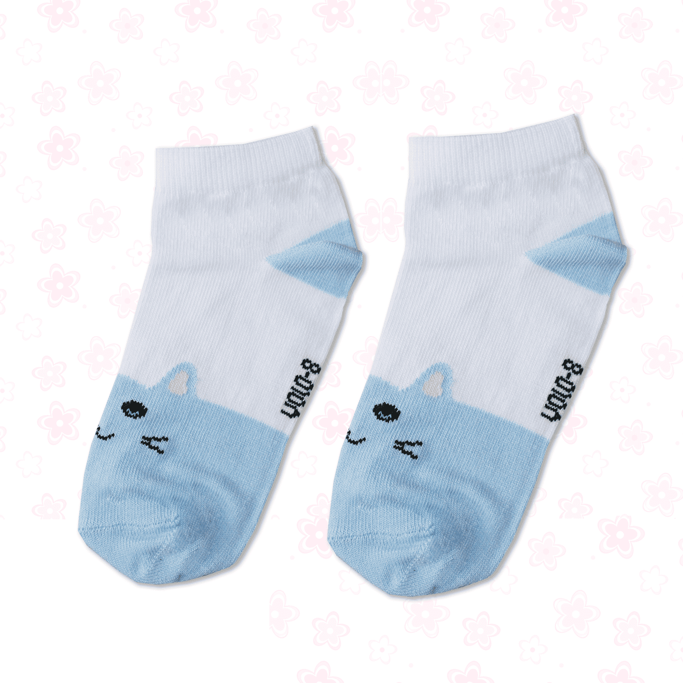 Girl's printed ankle socks