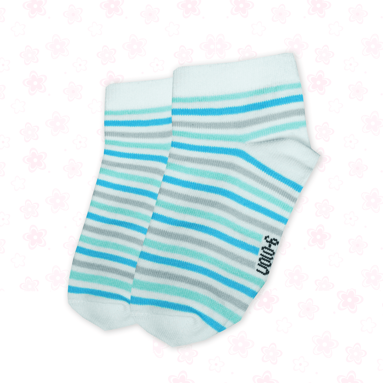 Girl's printed ankle socks