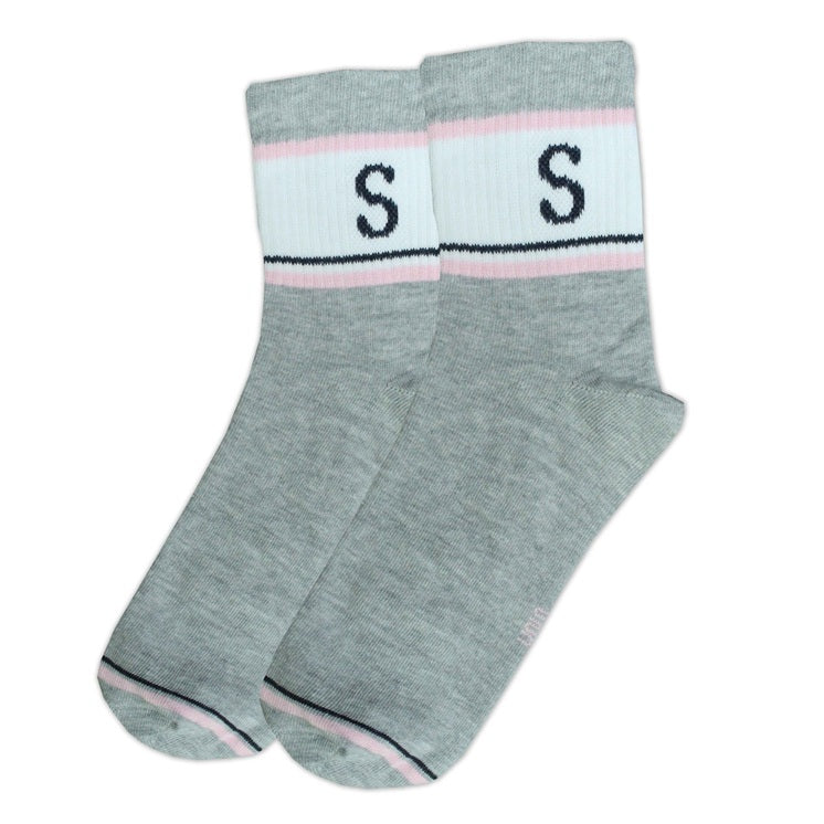 Women's printed half socks