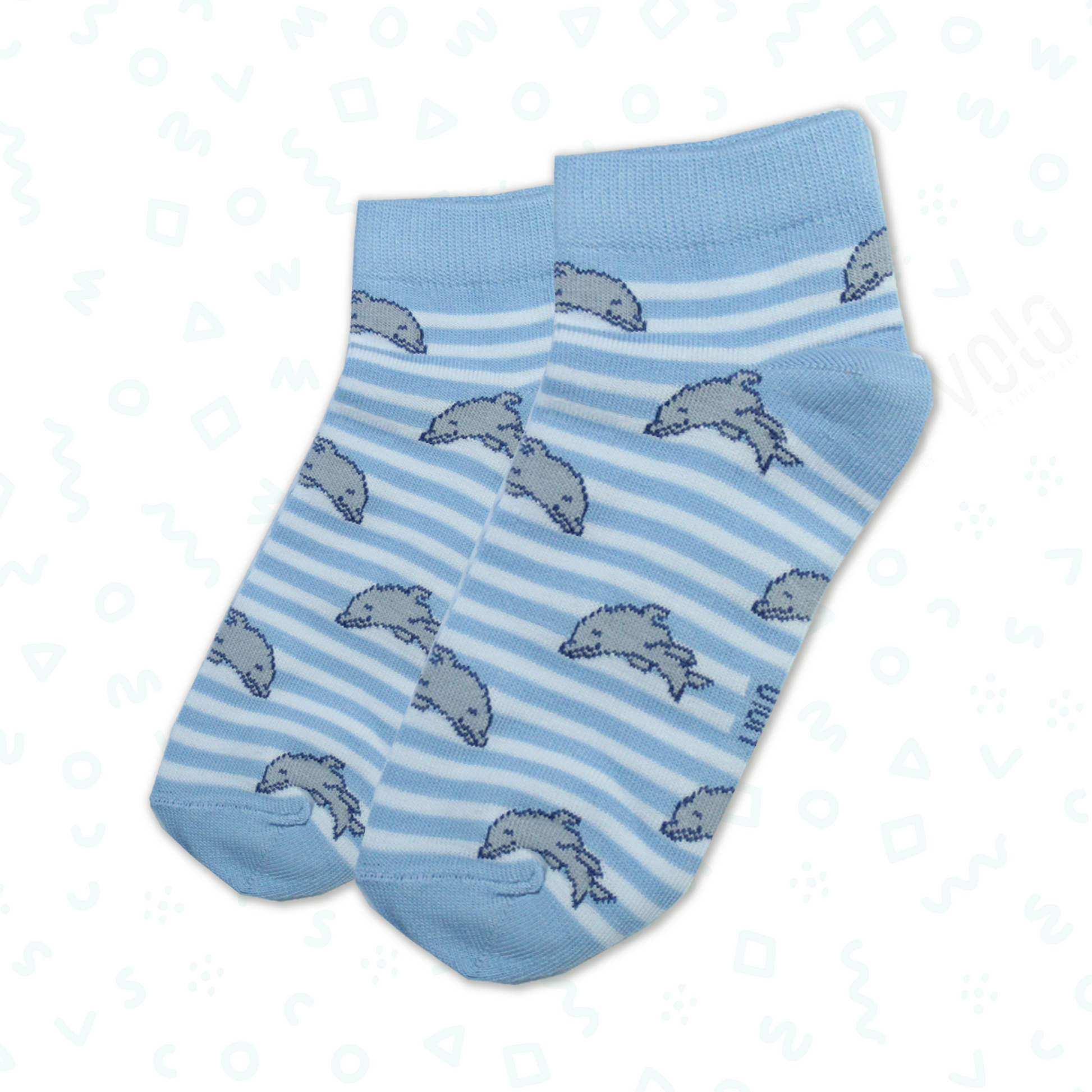 Boy's printed ankle socks