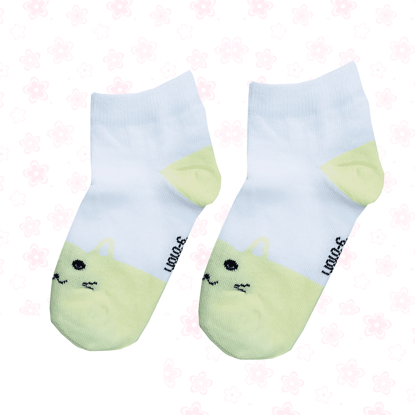 Girl's printed ankle socks