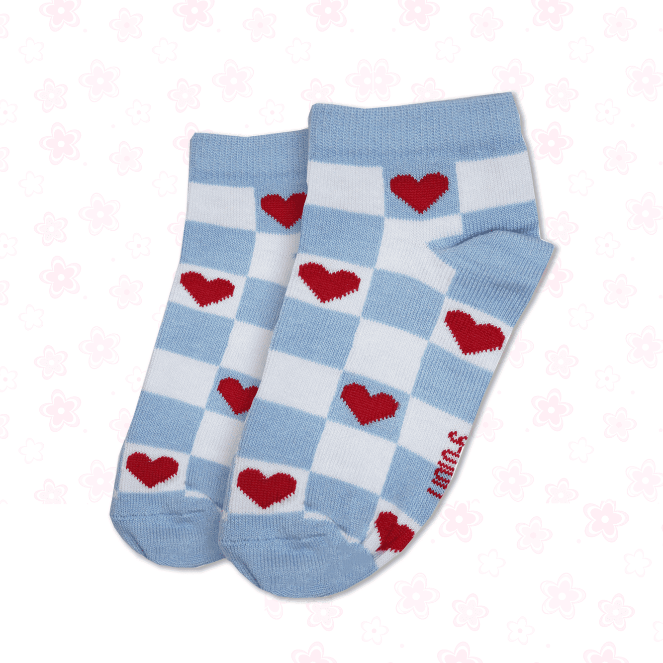 Girl's printed ankle socks