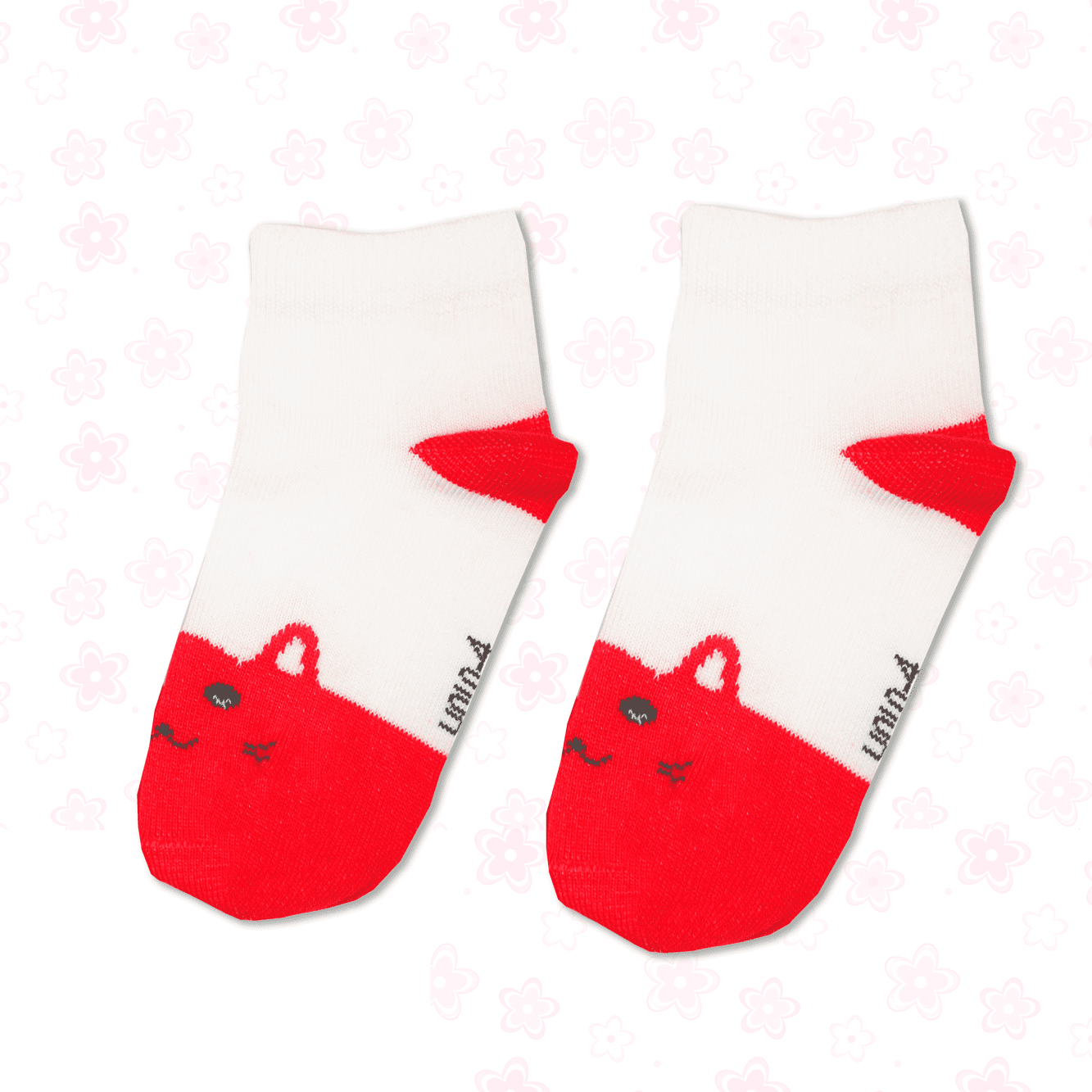 Girl's printed ankle socks