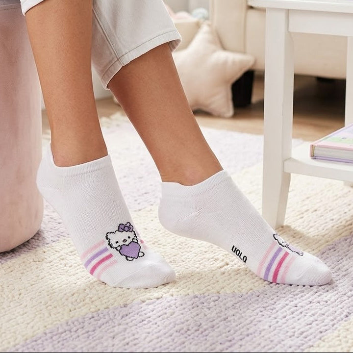 Women's printed ankle socks