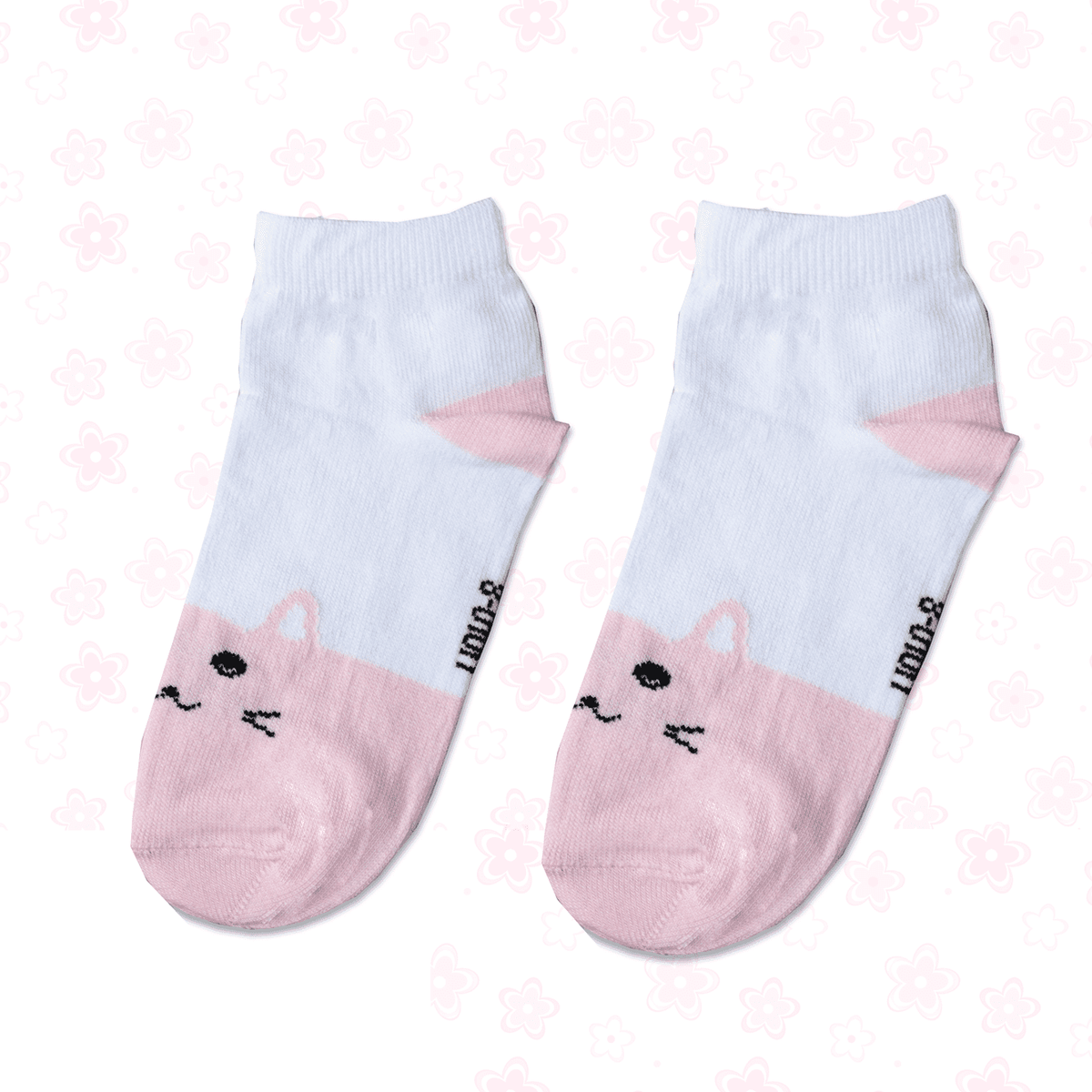 Girl's printed ankle socks