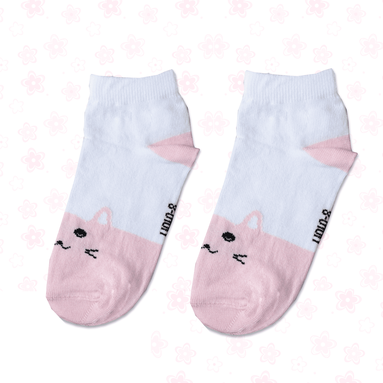 Girl's printed ankle socks