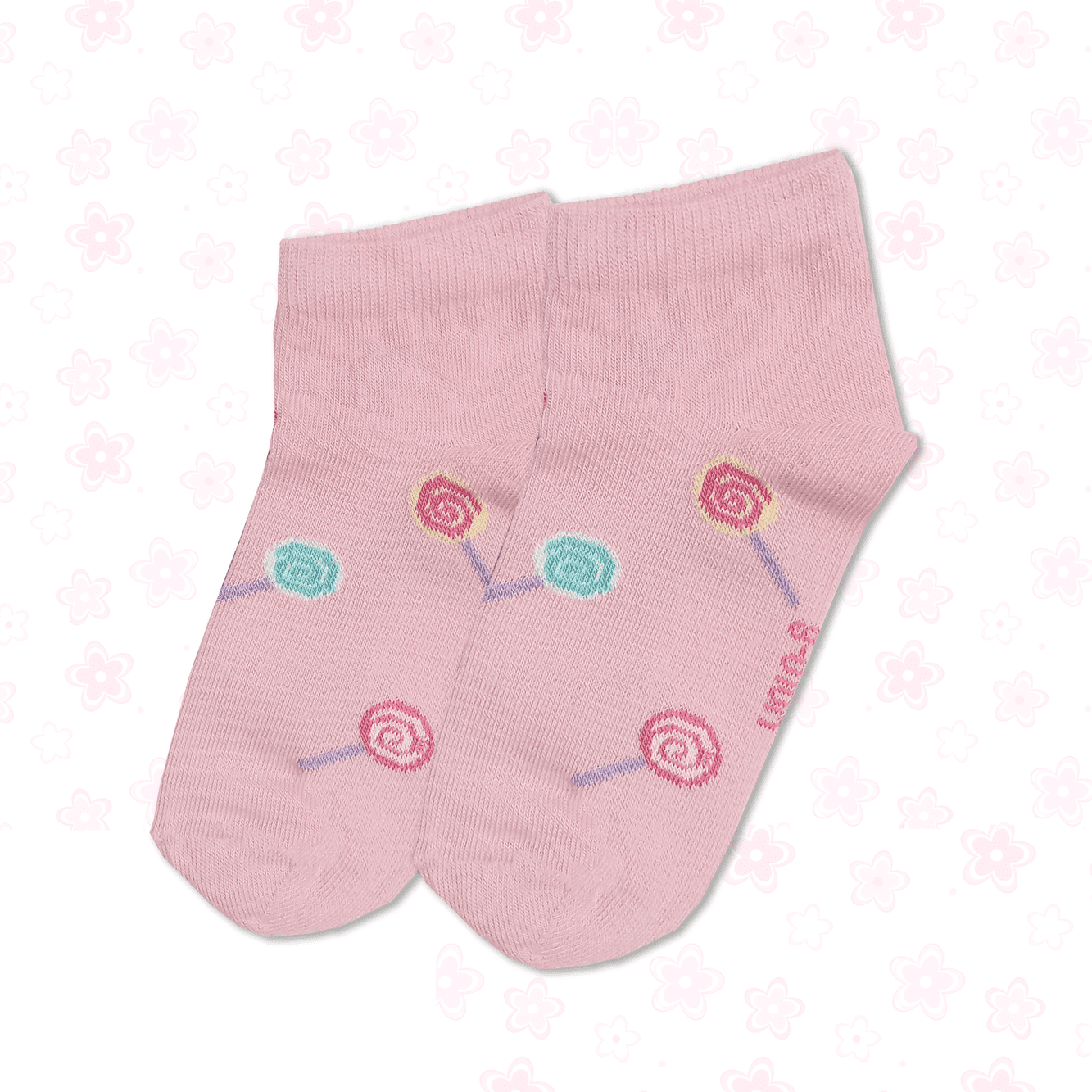 Girl's printed ankle socks