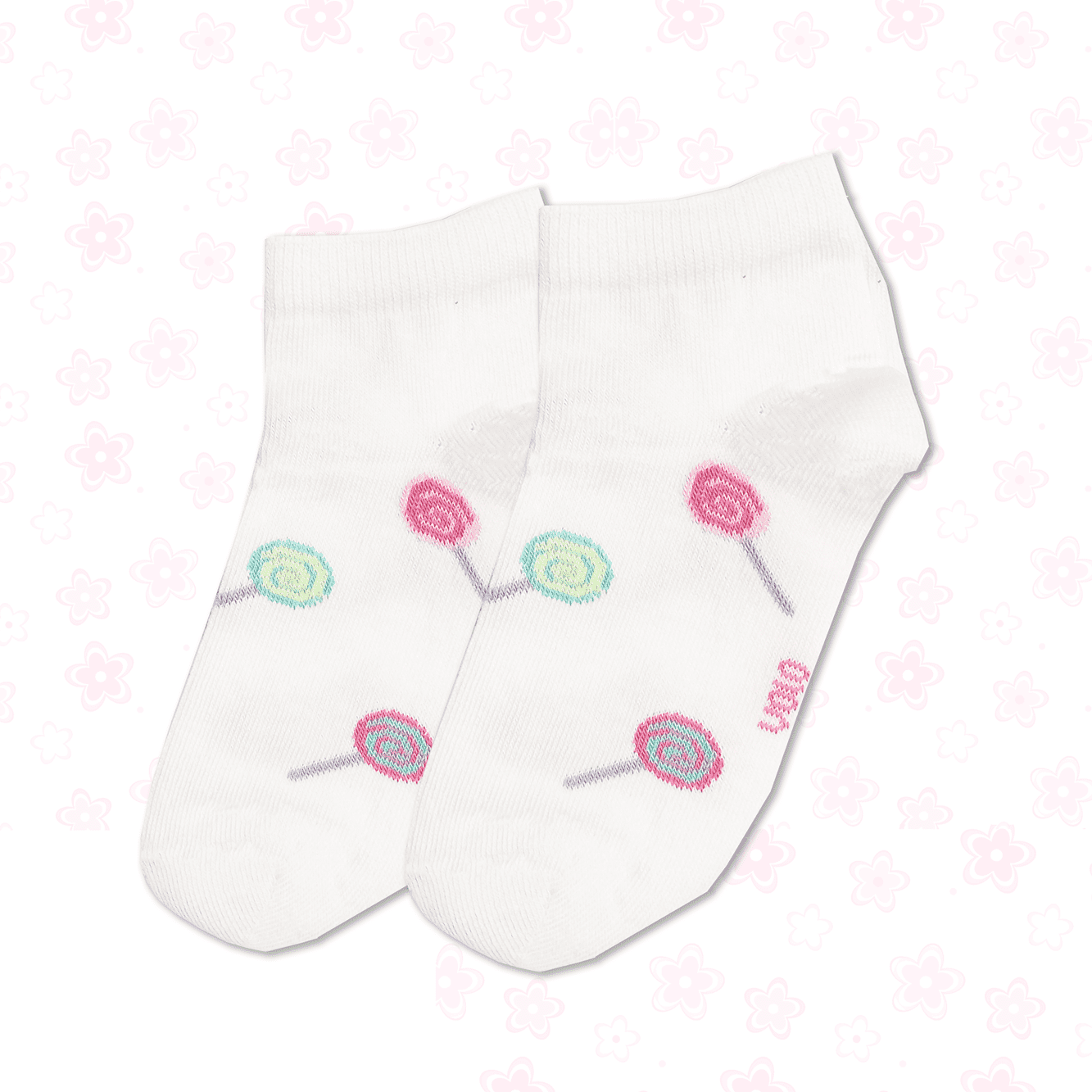 Girl's printed ankle socks