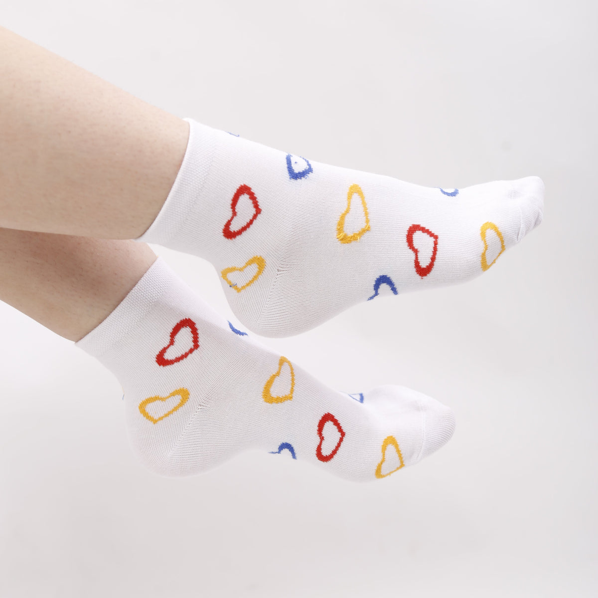 Women's printed half socks