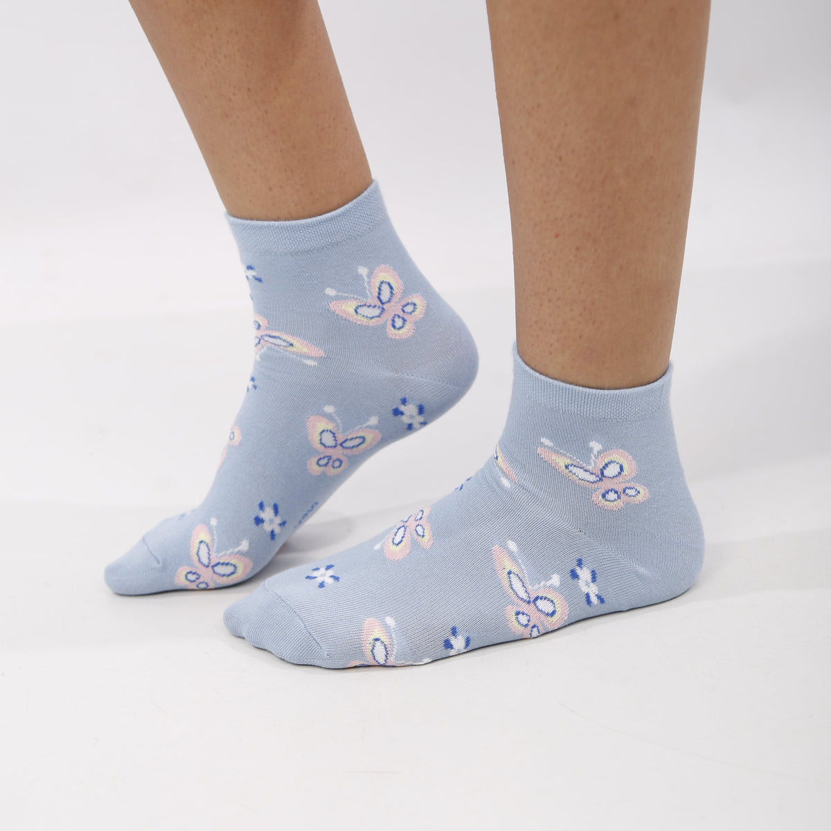 Women's printed half socks