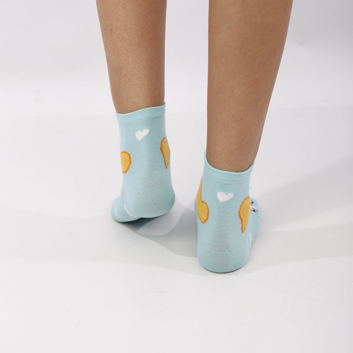 Women's printed half socks