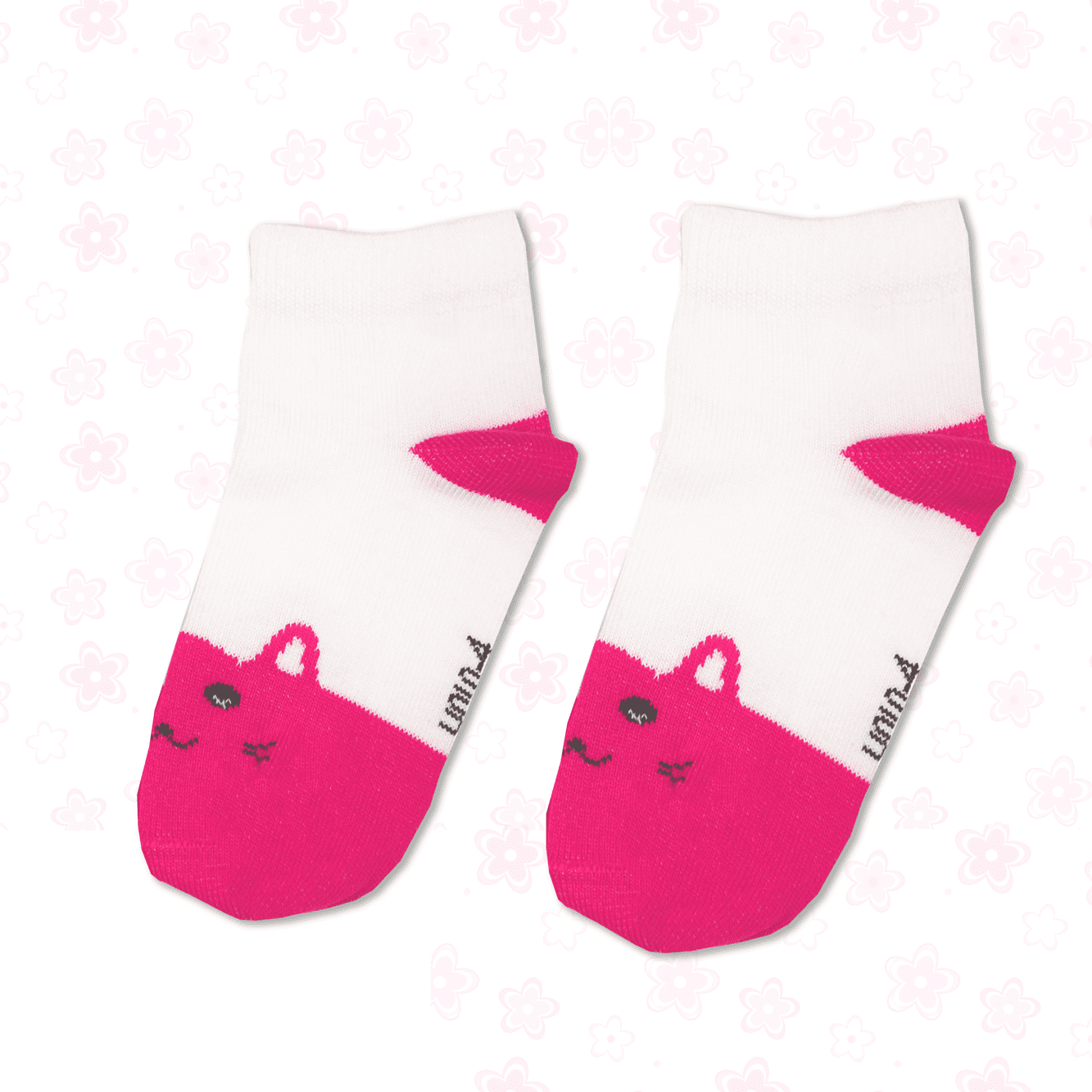 Girl's printed ankle socks