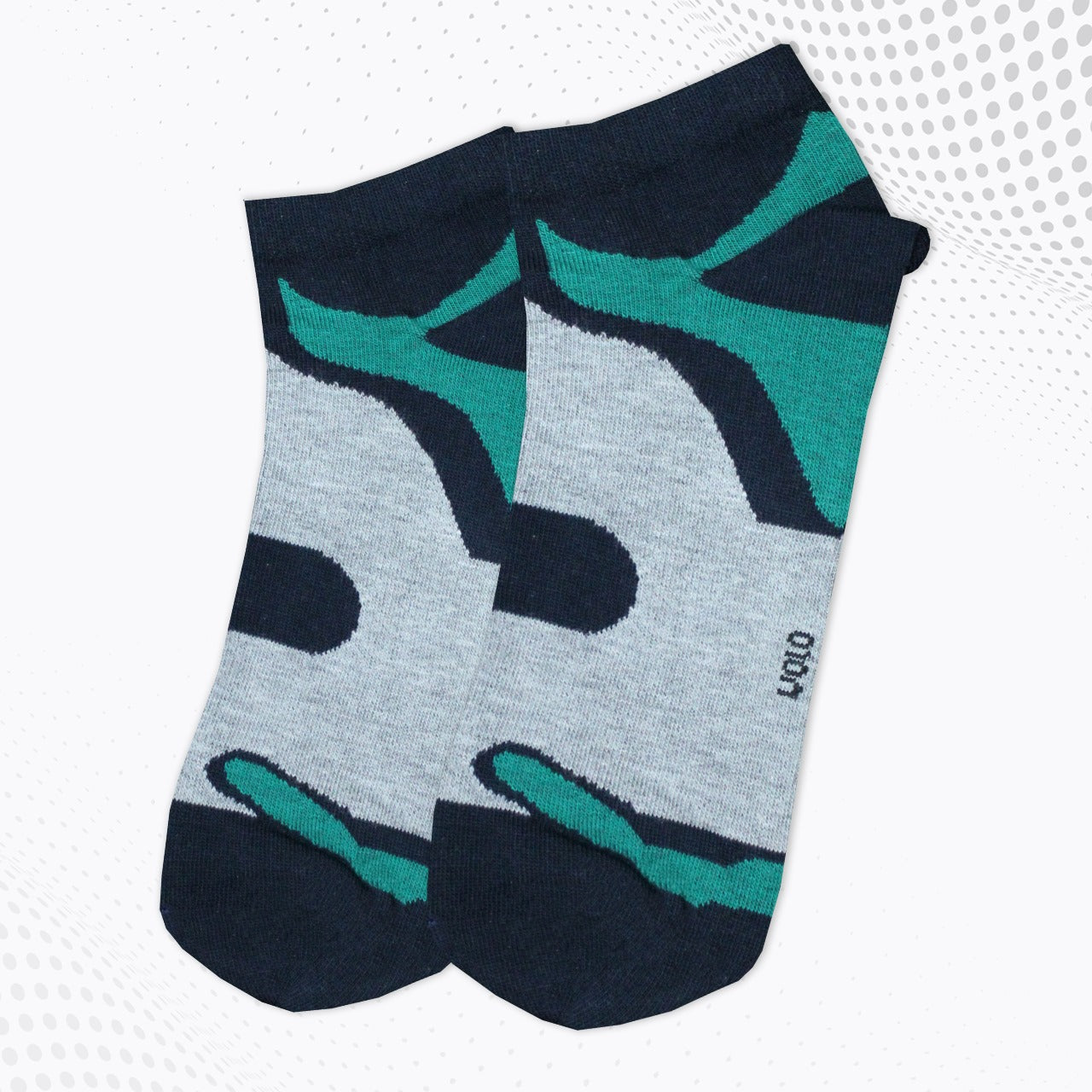 Men's printed ankle socks