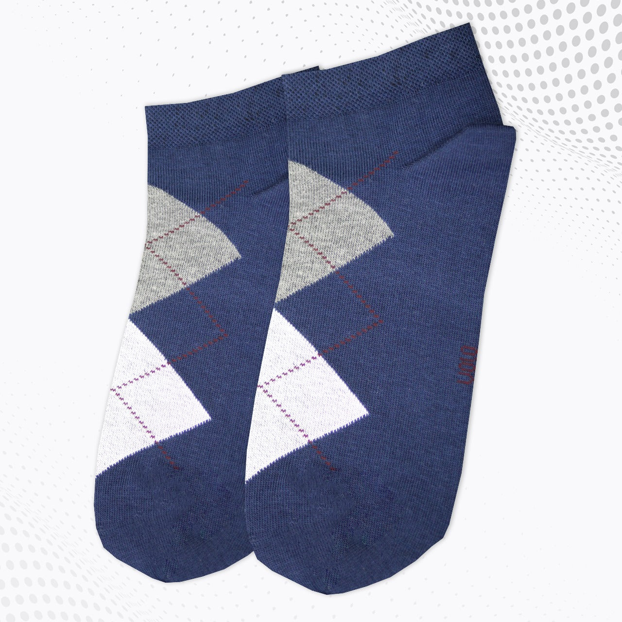 Men's printed ankle socks