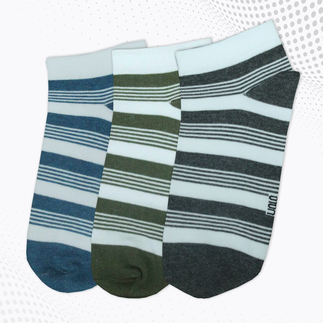 Men's printed ankle socks