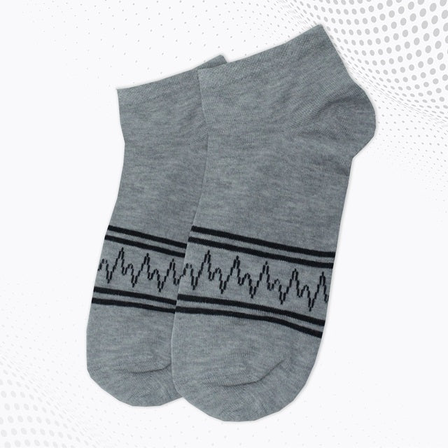 Men's printed ankle socks