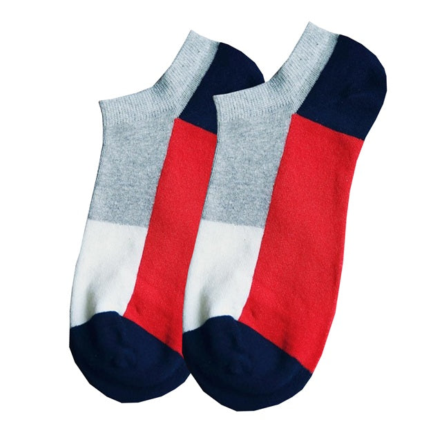 Men's printed ankle socks