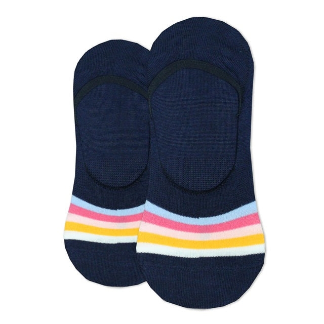 Women's printed no show socks