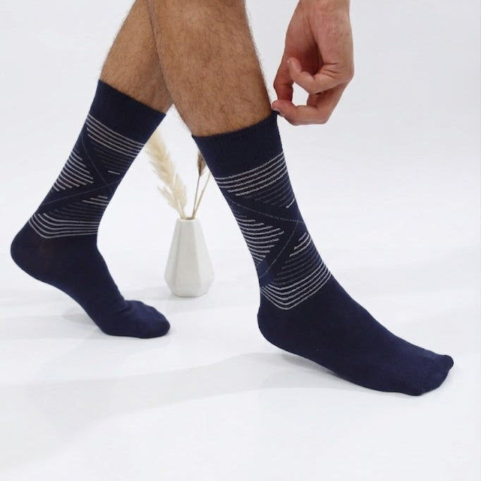 Men's printed classic socks