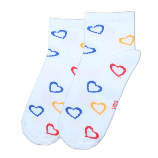 Women's printed half socks