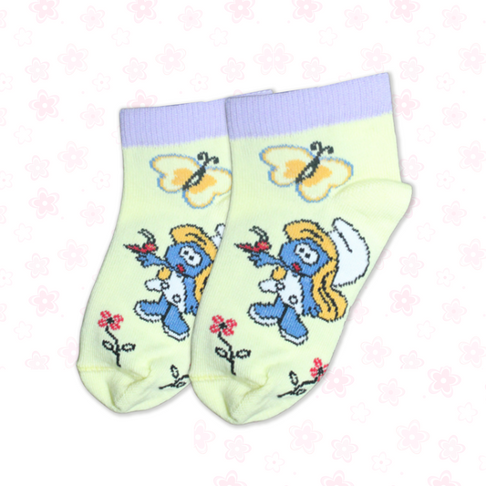 Girl's printed ankle socks