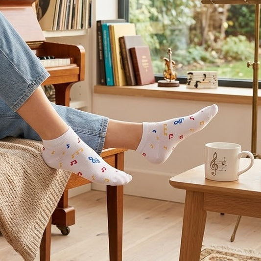 Women's printed ankle socks