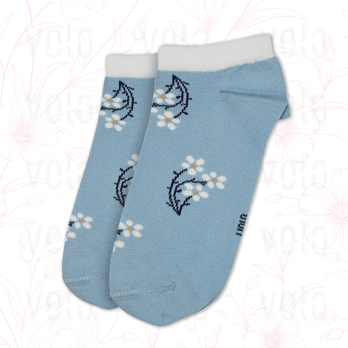 Women's printed ankle socks