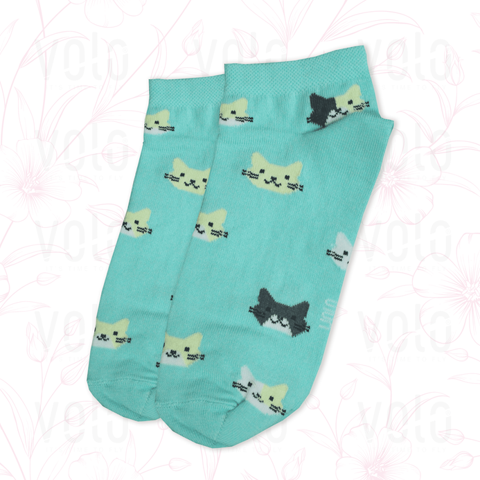 Women's printed ankle socks
