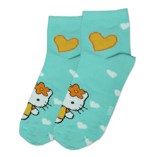 Women's printed half socks