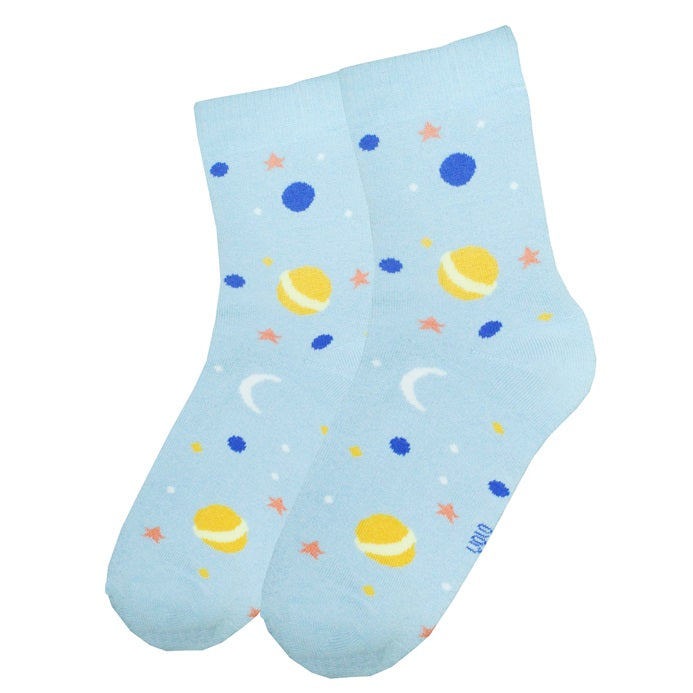 Women's printed half socks - Full terry