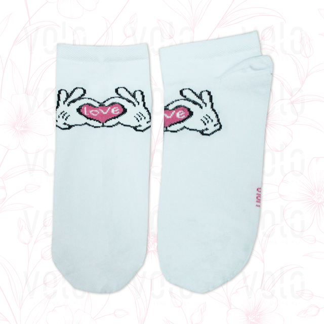 Women's printed ankle socks
