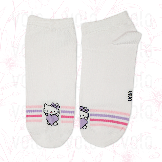 Women's printed ankle socks
