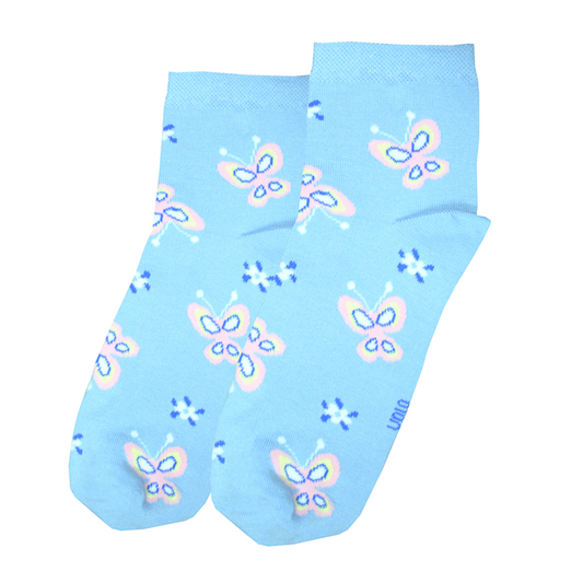 Women's printed half socks