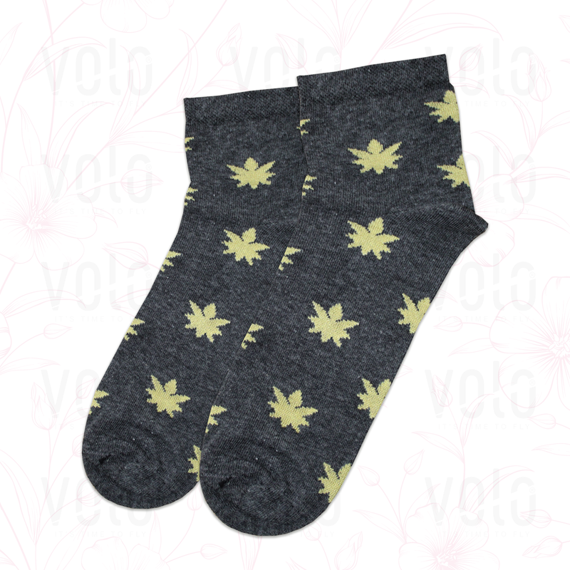 Women's printed half socks