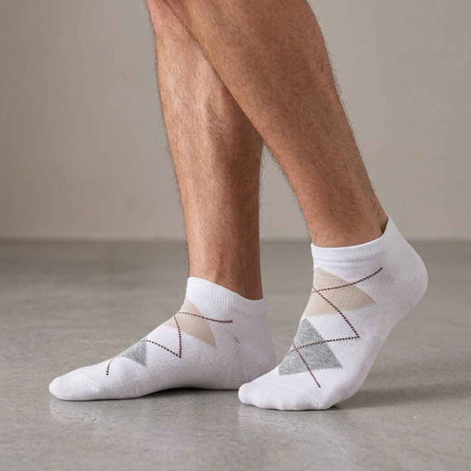 Men's printed ankle socks