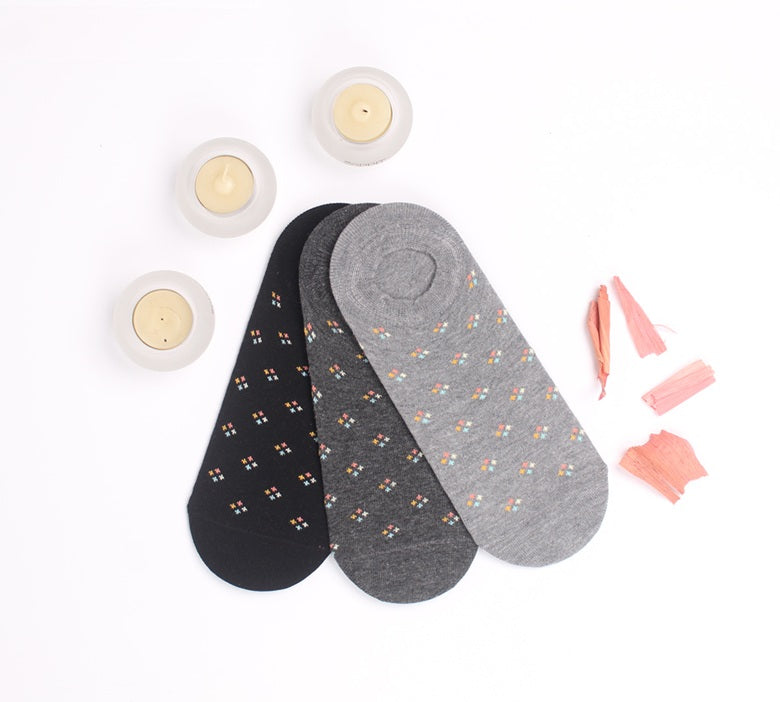 Men's printed Low-cut socks