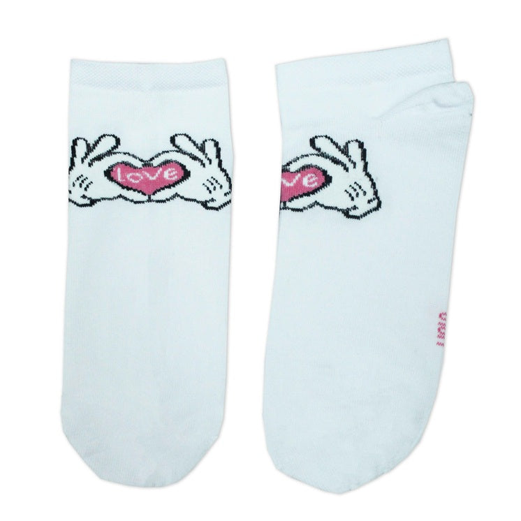 Women's printed ankle socks