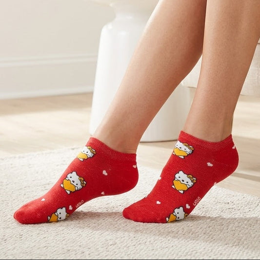 Women's printed ankle socks