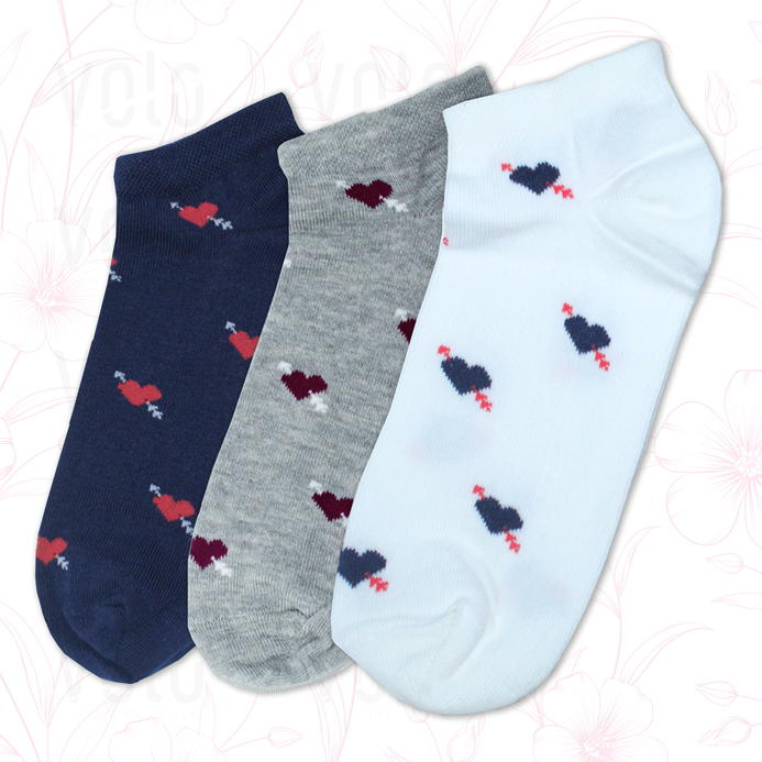 Women's printed ankle socks