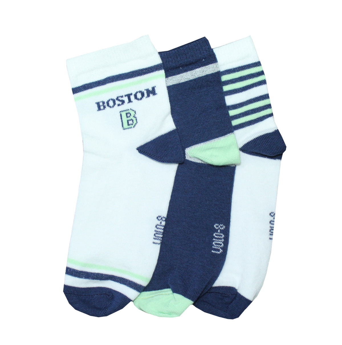 Boy's printed half socks - Pack of 3