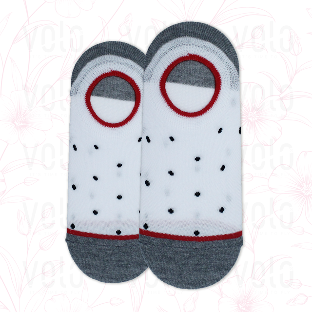 Women's printed Low-cot socks