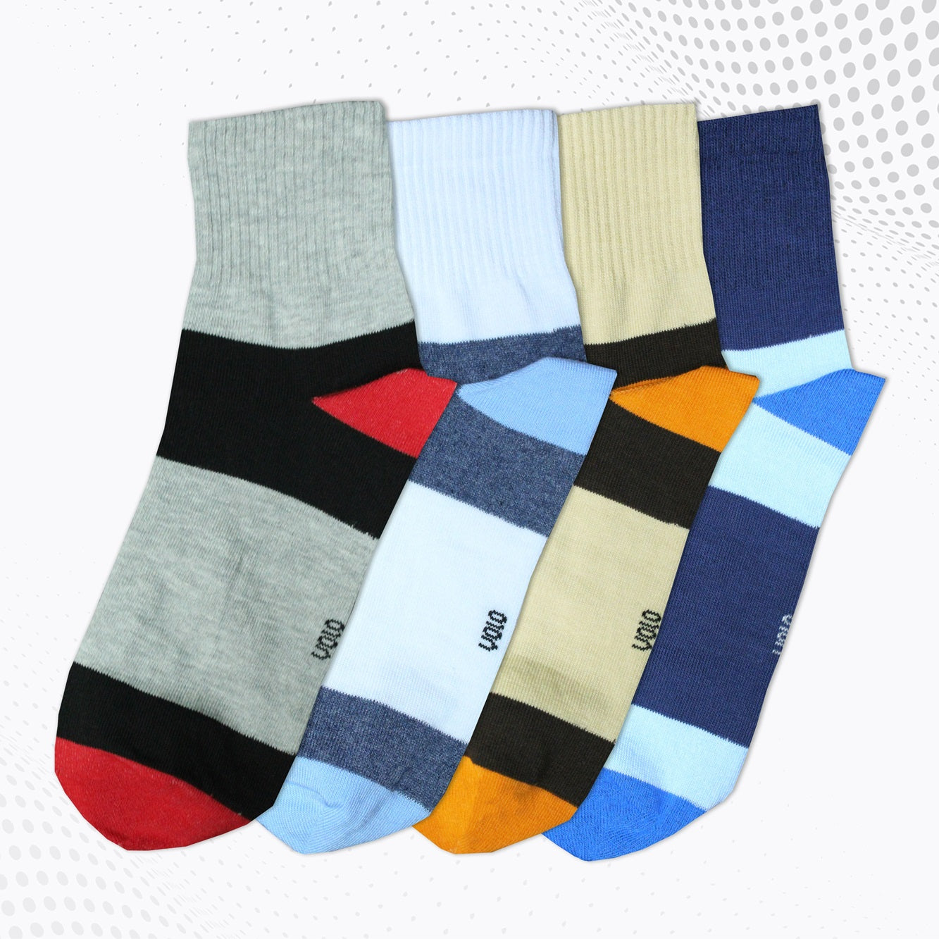 Men's printed half socks