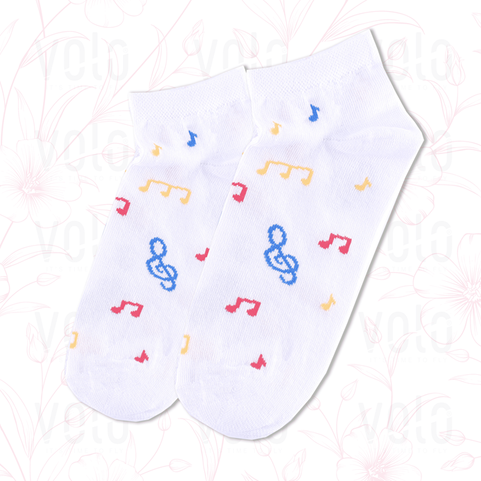 Women's printed ankle socks