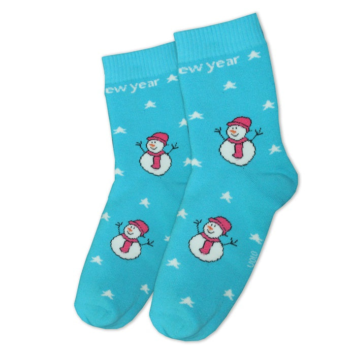 Women's printed half socks - Full terry