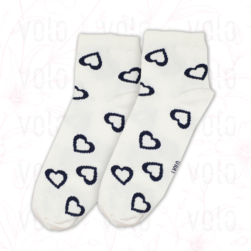 Women's printed half socks