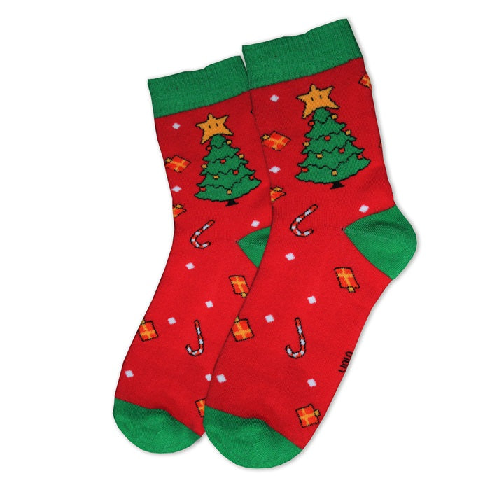 Women's printed half socks - Full terry