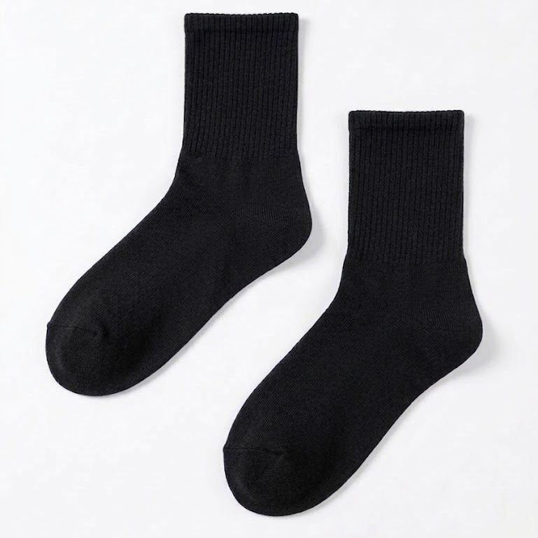 Men's basic half socks