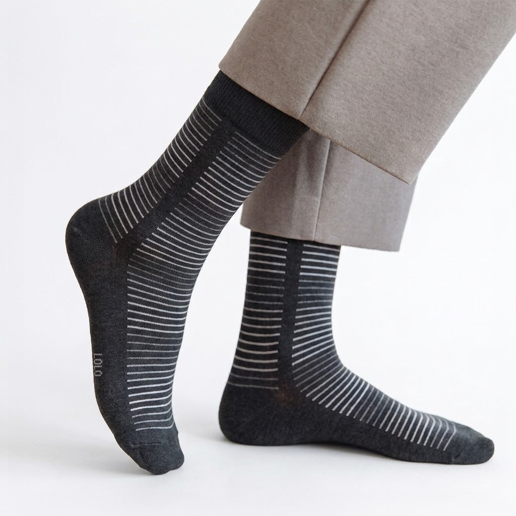 Men's printed classic socks