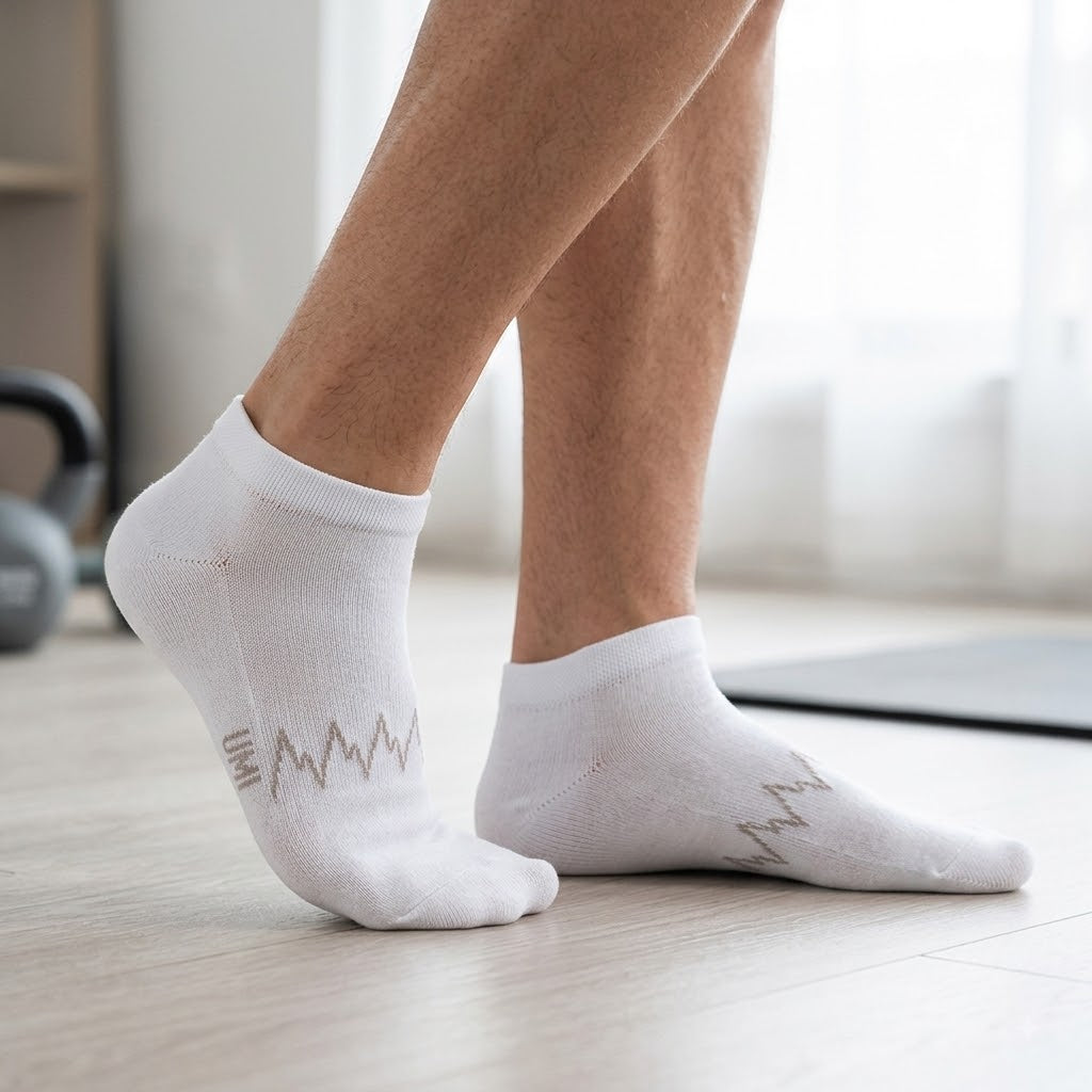 Men's printed ankle socks