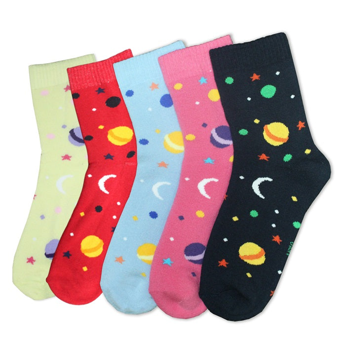 Women's printed half socks - Full terry